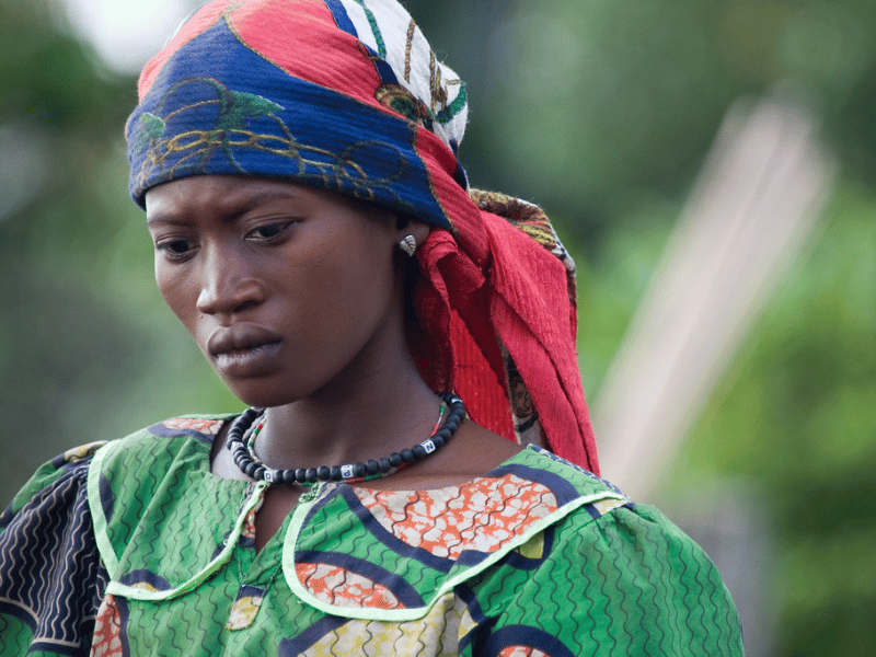 DRC-woman