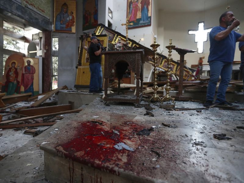 Bombed-church-in-Syria